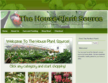 Tablet Screenshot of houseplantsource.com